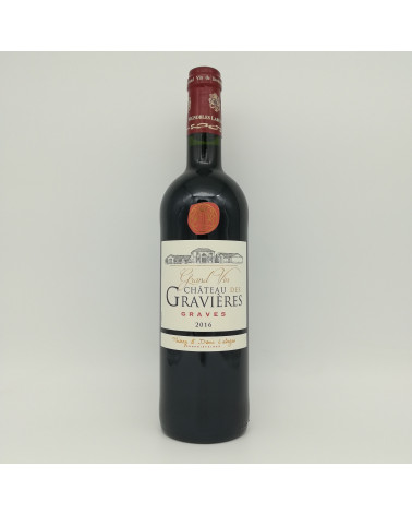 Graves, Château de Gravières, rouge 2020 - Vigobles Labuzan