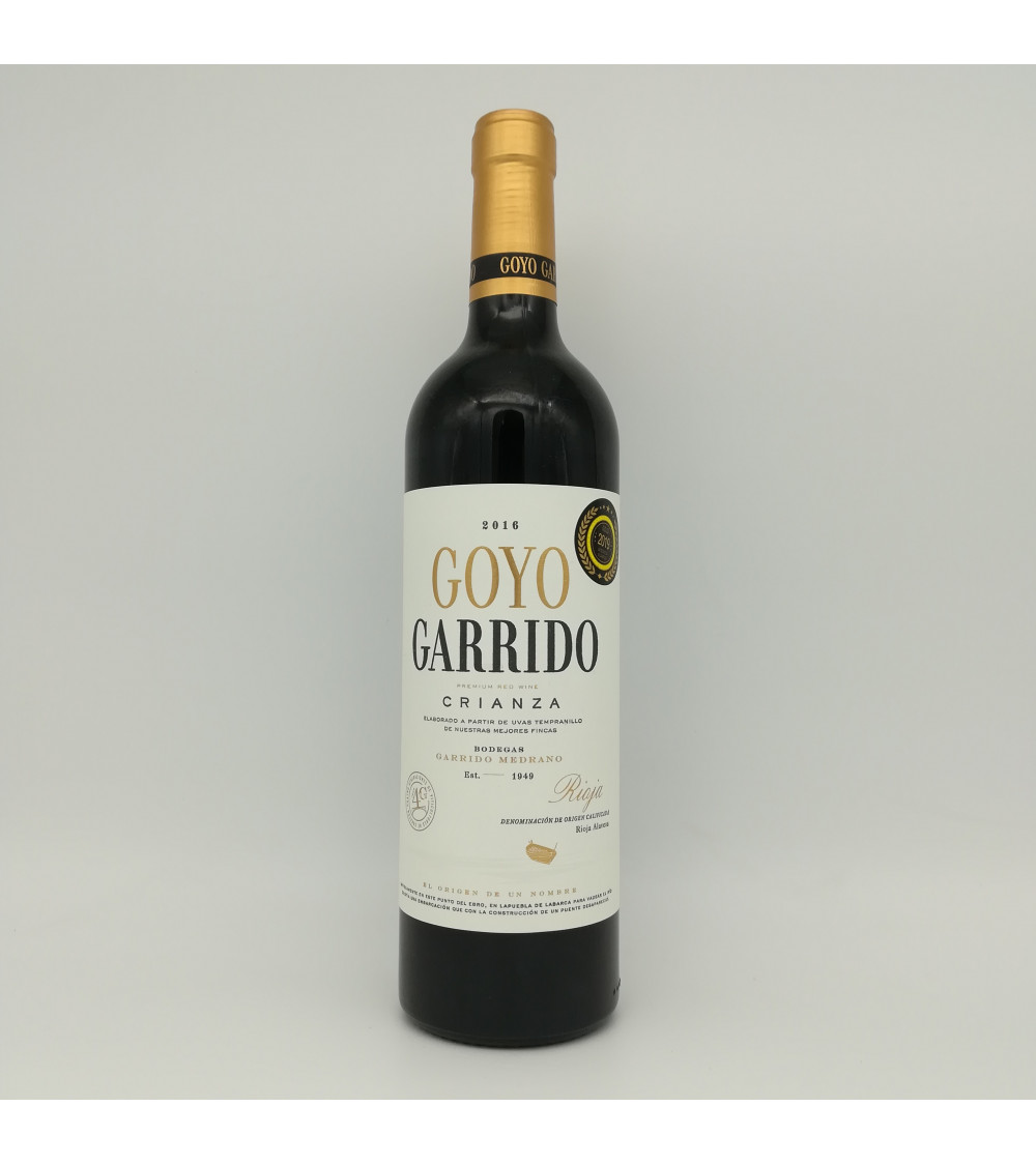 Rioja Goyo Garrido Crianza 2020 - Garrido Medrano S.L.