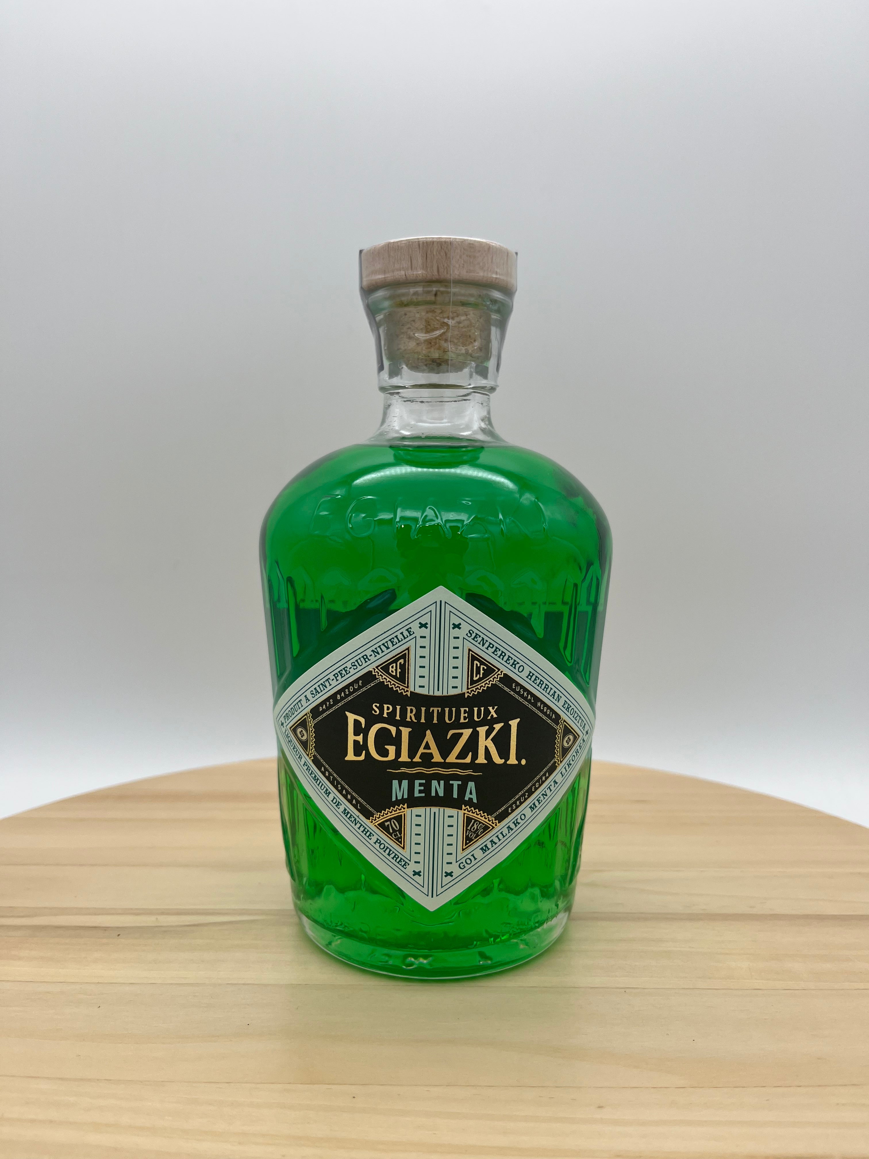 Menta Egiazki - Liqueur de menthe artisanale